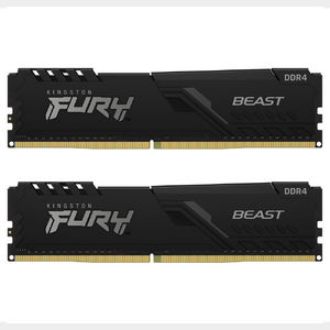 Kingston FURY Beast 32GB (2x 16GB) DDR4 3600MHz Memory