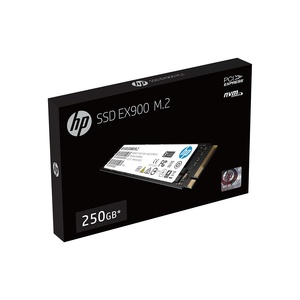 HP EX900 250GB PCIe3.0x4 SSD M.2 SSD 2100MB/s & 1100MB/s 3D NAND Flash