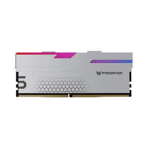 Predator Hermes RGB 32GB (2x 16GB) DDR5 6400MHz CL32 Desktop Memory - Silver