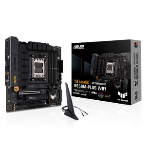 ASUS TUF GAMING B650M-PLUS WIFI AMD AM5 Micro-ATX Motherboard