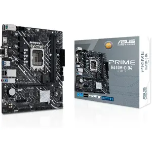 Asus Prime H610M-D D4-CSM DDR4 LGA 1700 Micro-ATX Motherboard