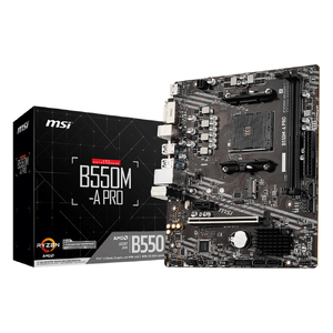 MSI B550M-A PRO AM4 mATX Motherboard 