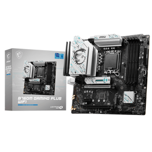 MSI B760M LGA 1700 GAMING PLUS WIFI ATX Motherboard