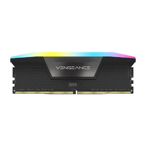 Corsair Vengeance RGB 64GB (2x 32GB) DDR5 5200MHz C40 Desktop Memory - Black