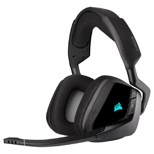Corsair VOID Elite Carbon Black USB Wireless Gaming Headset with 7.1 Audio